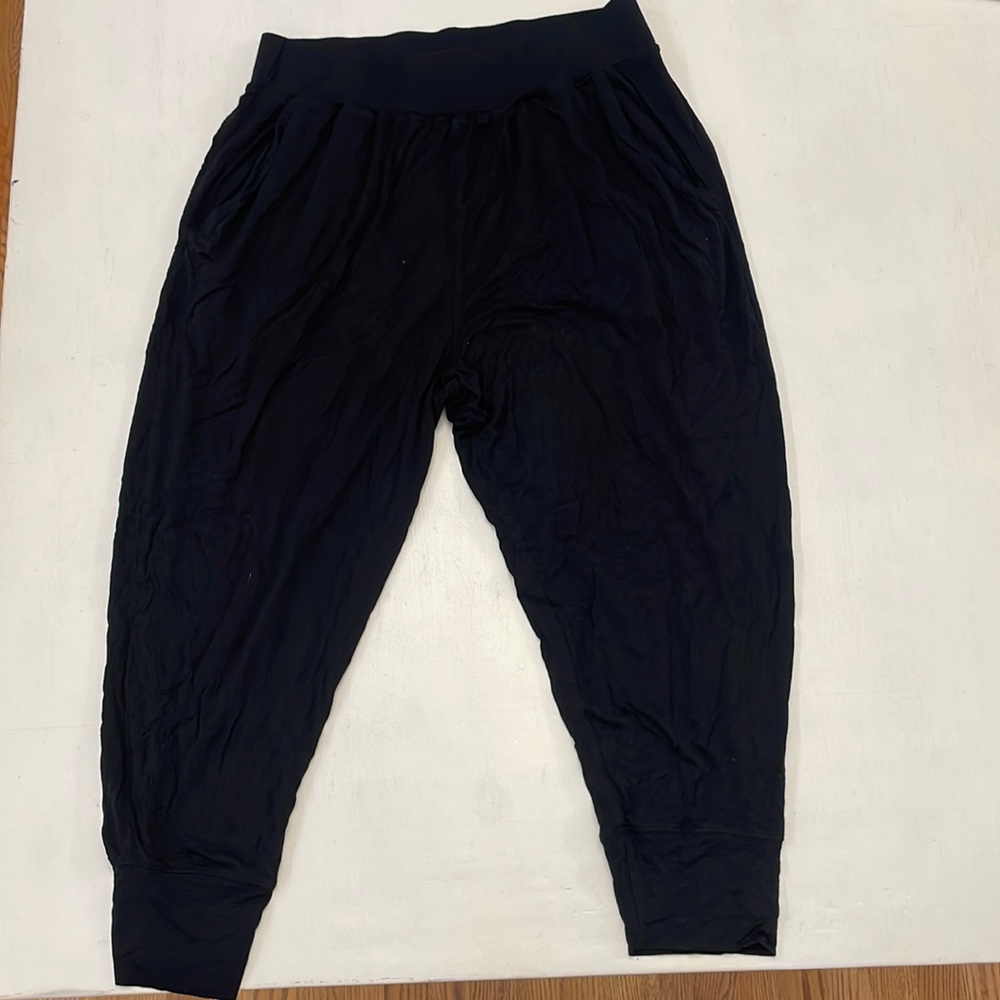 Nordstrom Rubbish black Capri jogger style loose pants